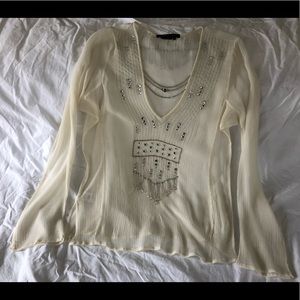 Authentic BCBGMaxAzria silk top